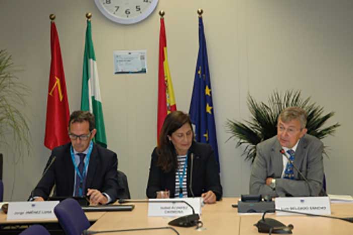 La Junta de Andalucía y la Comisión Europea diseñan el mapa de ayudas de Estado para el sector energético.